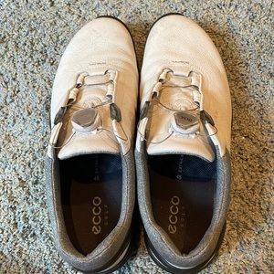 Ecco mens golf shoes size 11 light gray